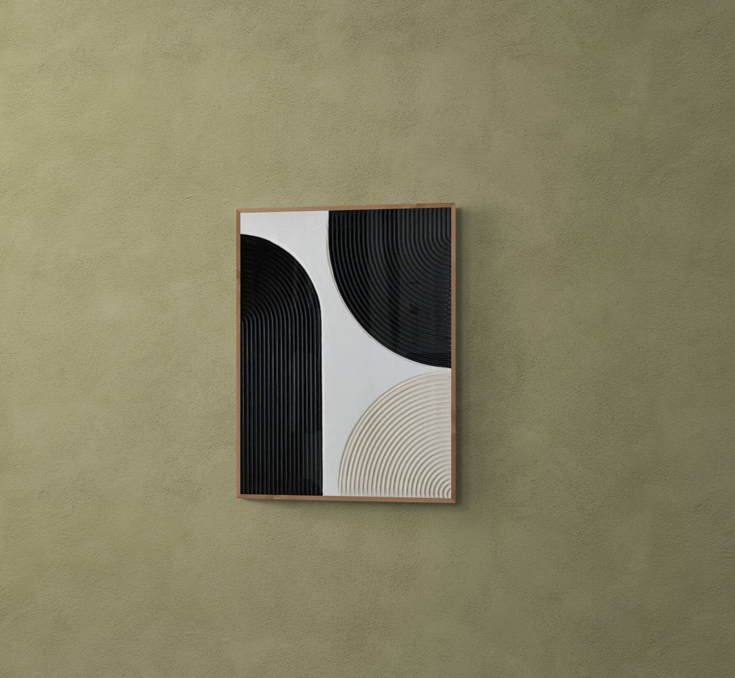 Arches texture ,With wooden frame and acrylic paint ,Bono home decor ,Plaster art texture ,