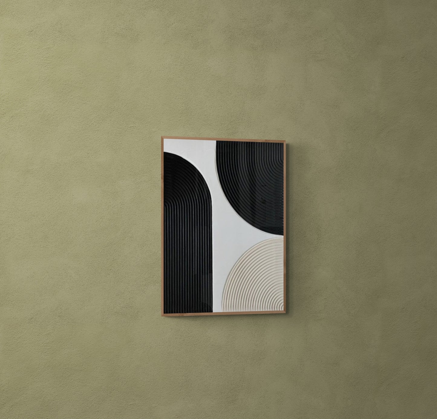 Arches texture ,With wooden frame and acrylic paint ,Bono home decor ,Plaster art texture ,