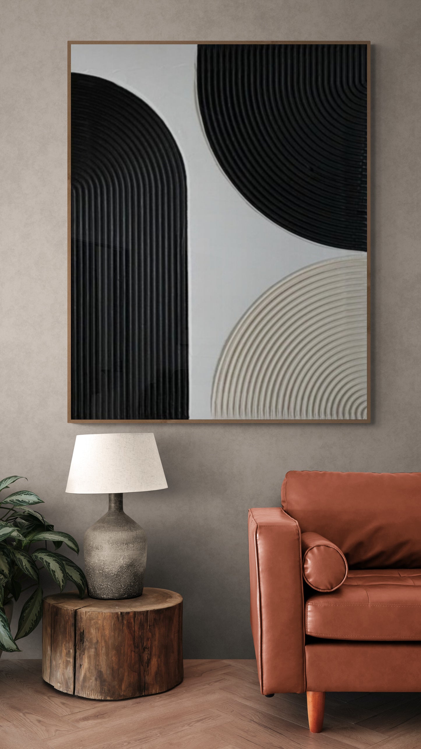 Arches texture ,With wooden frame and acrylic paint ,Bono home decor ,Plaster art texture ,