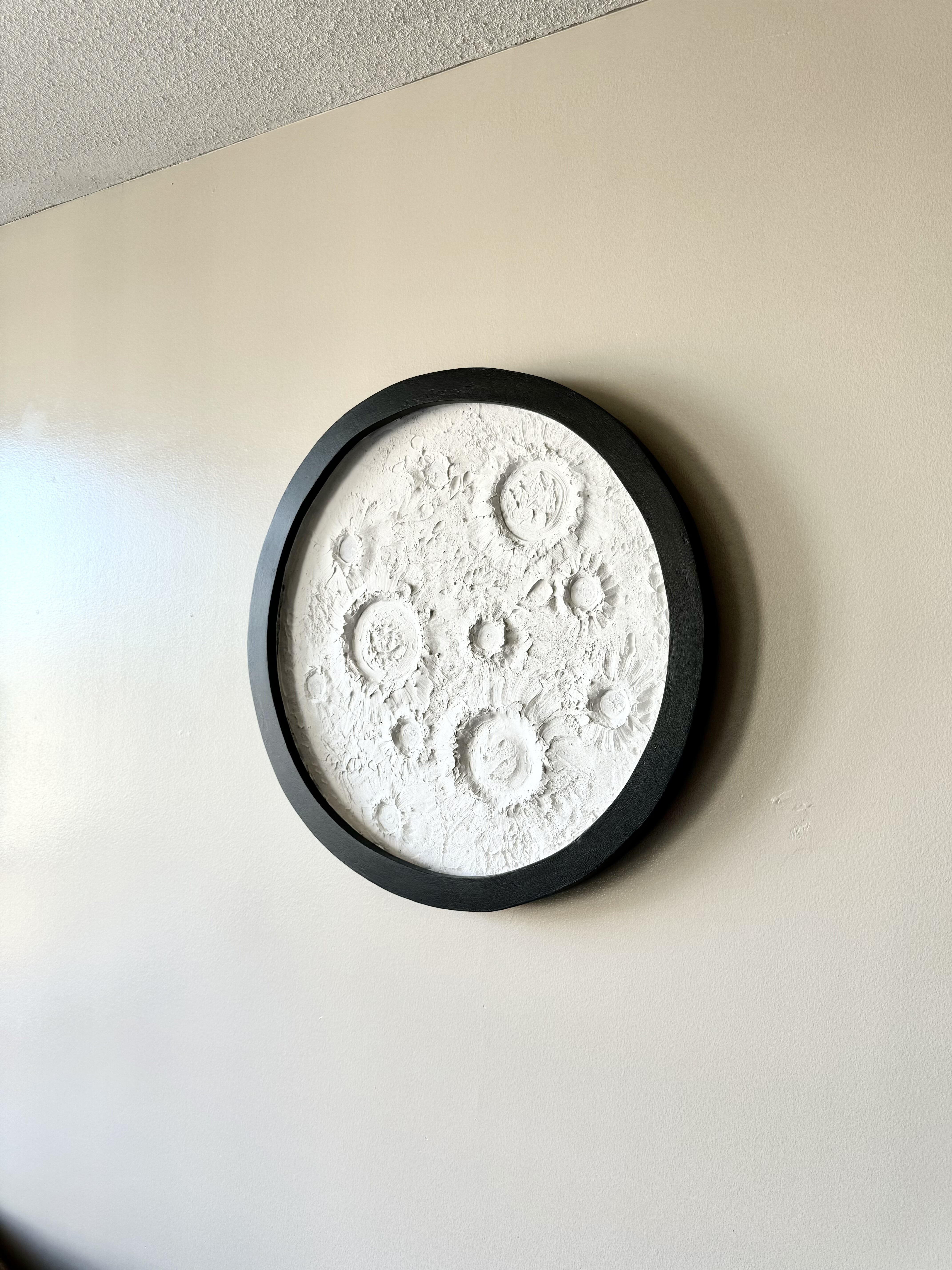 絵画 MODERN PEOPLES HalfMoon texture art Modern peoples HALF MOON テクスチャーアートの通販 by M.K｜ラクマ