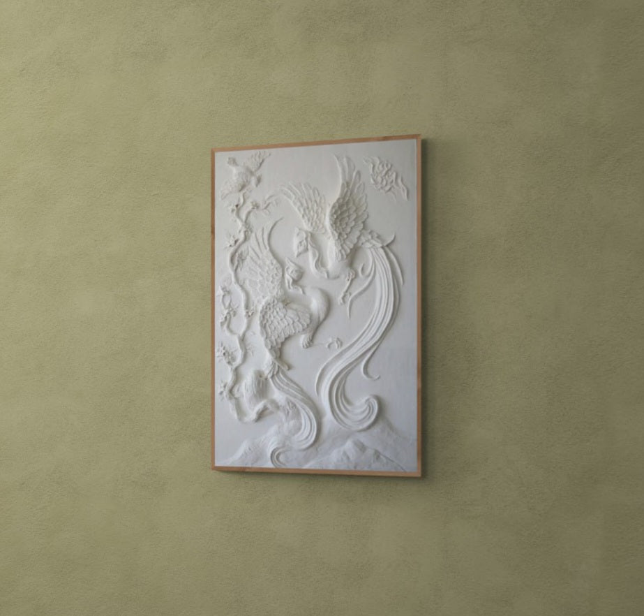 Abstract  Handmade wall art, Bohem Textured Wall Art,  Bohem Home Decor, Bohem Wall Decor, Plaster Art Texture Painting, Minimal Art texture