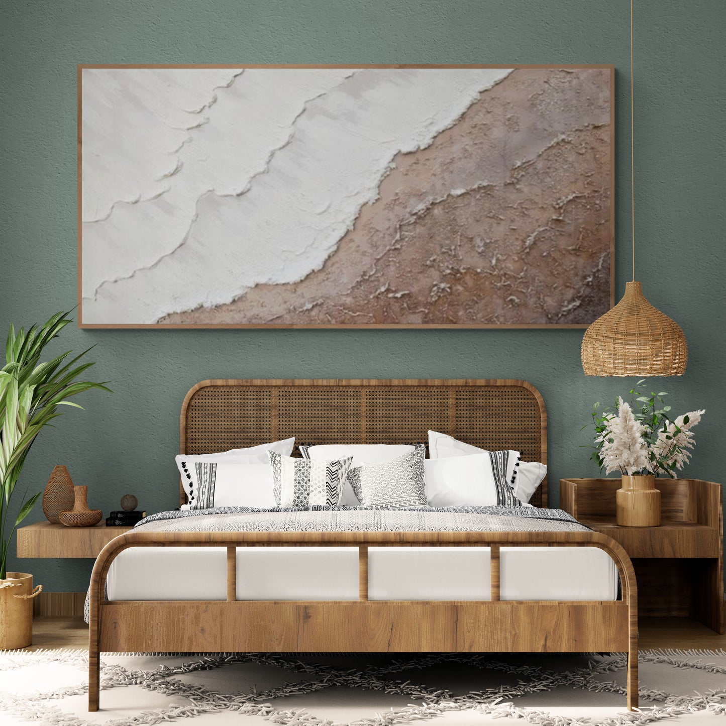 Abstract  Handmade wall art, Bohem Textured Wall Art,  Bohem Home Decor, Bohem Wall Decor, Plaster Art Texture Painting, Minimal Art texture