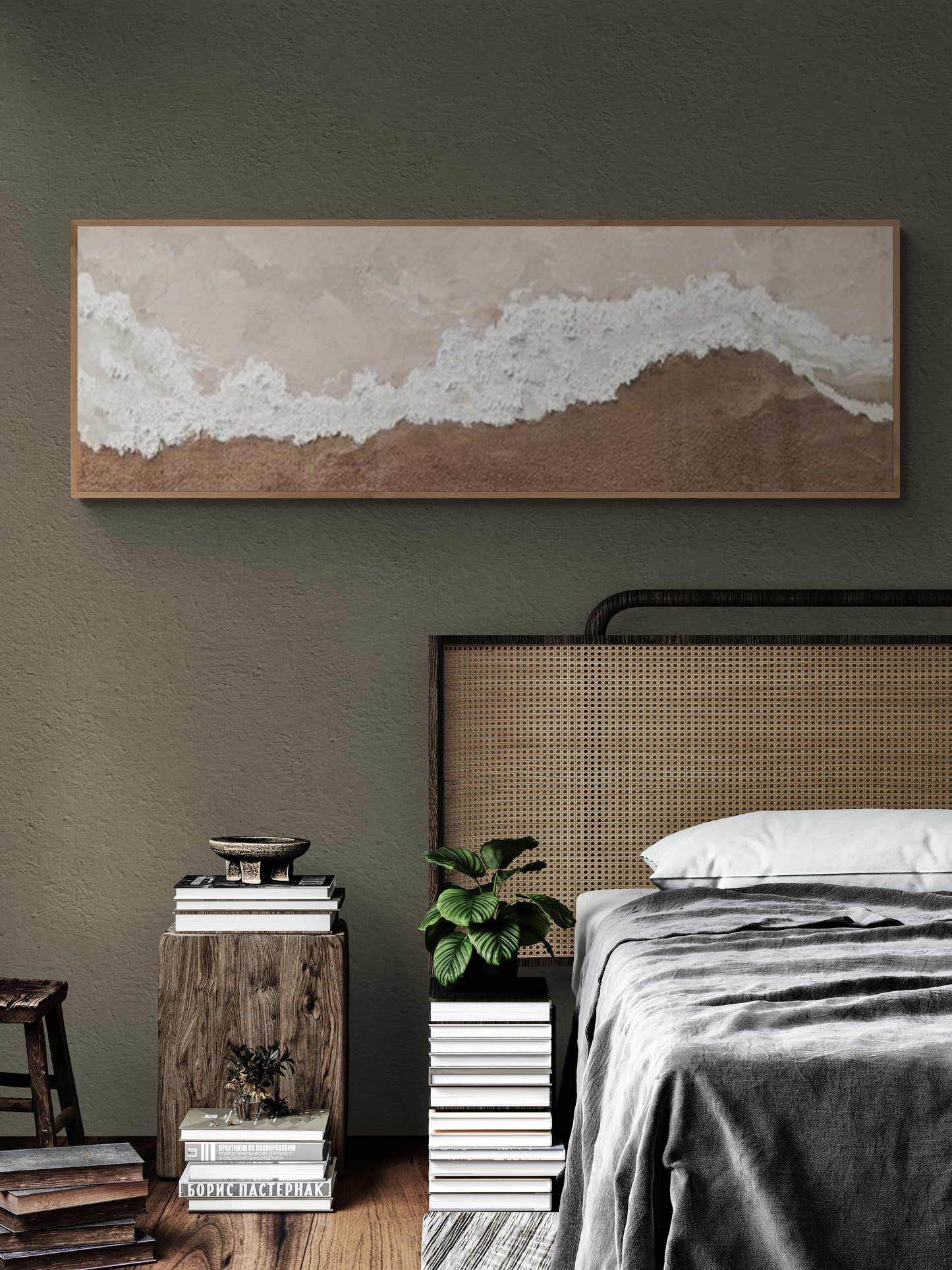 Abstract  Handmade wall art, Bohem Textured Wall Art,  Bohem Home Decor, Bohem Wall Decor, Plaster Art Texture Painting, Minimal Art texture
