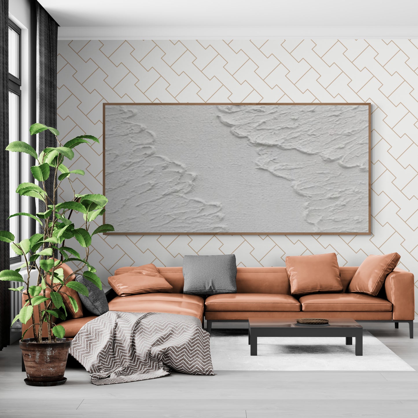 Abstract  Handmade wall art, Bohem Textured Wall Art,  Bohem Home Decor, Bohem Wall Decor, Plaster Art Texture Painting, Minimal Art texture