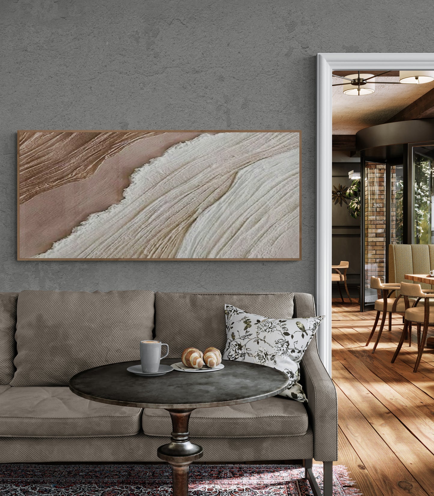 Abstract  Handmade wall art, Bohem Textured Wall Art,  Bohem Home Decor, Bohem Wall Decor, Plaster Art Texture Painting, Minimal Art texture