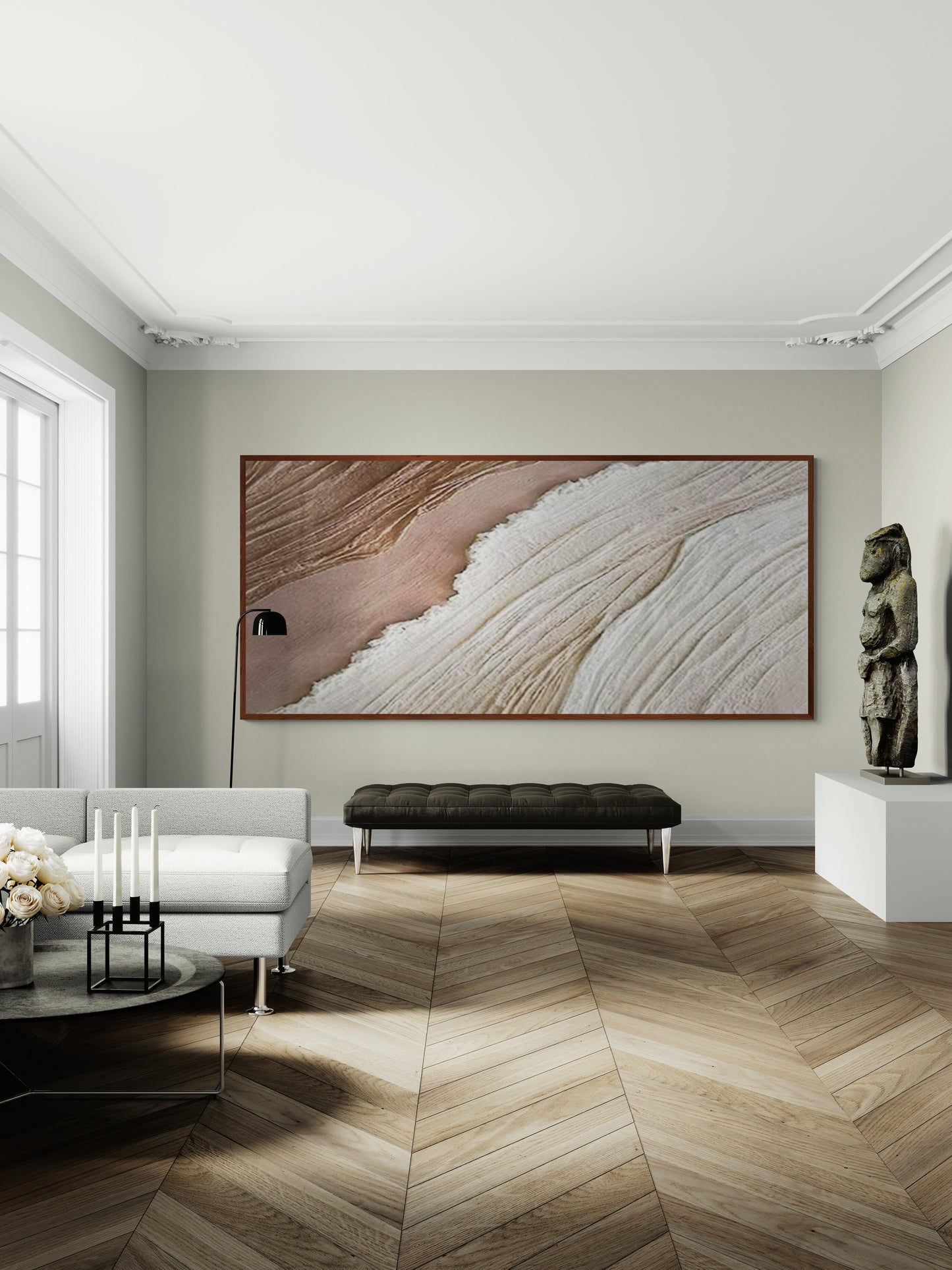 Abstract  Handmade wall art, Bohem Textured Wall Art,  Bohem Home Decor, Bohem Wall Decor, Plaster Art Texture Painting, Minimal Art texture
