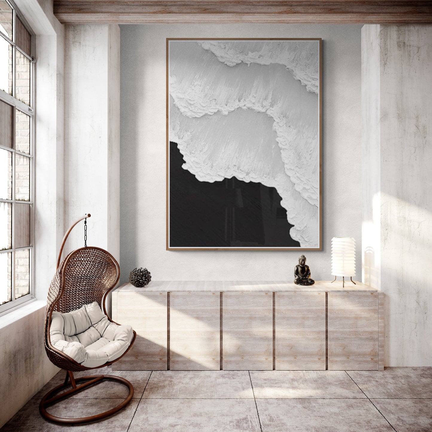 Abstract  Handmade wall art, Bohem Textured Wall Art,  Bohem Home Decor, Bohem Wall Decor, Plaster Art Texture Painting, Minimal Art texture