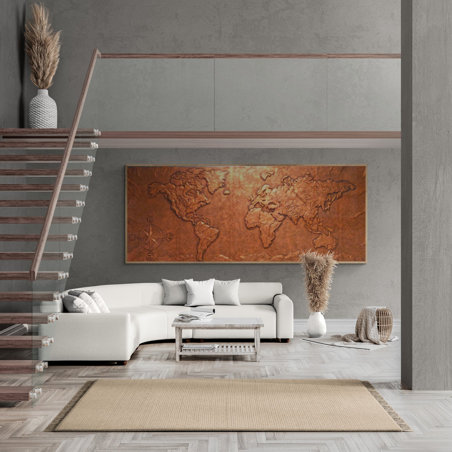Abstract  Handmade wall art, Bohem Textured Wall Art,  Bohem Home Decor, Bohem Wall Decor, Plaster Art Texture Painting, Minimal Art texture