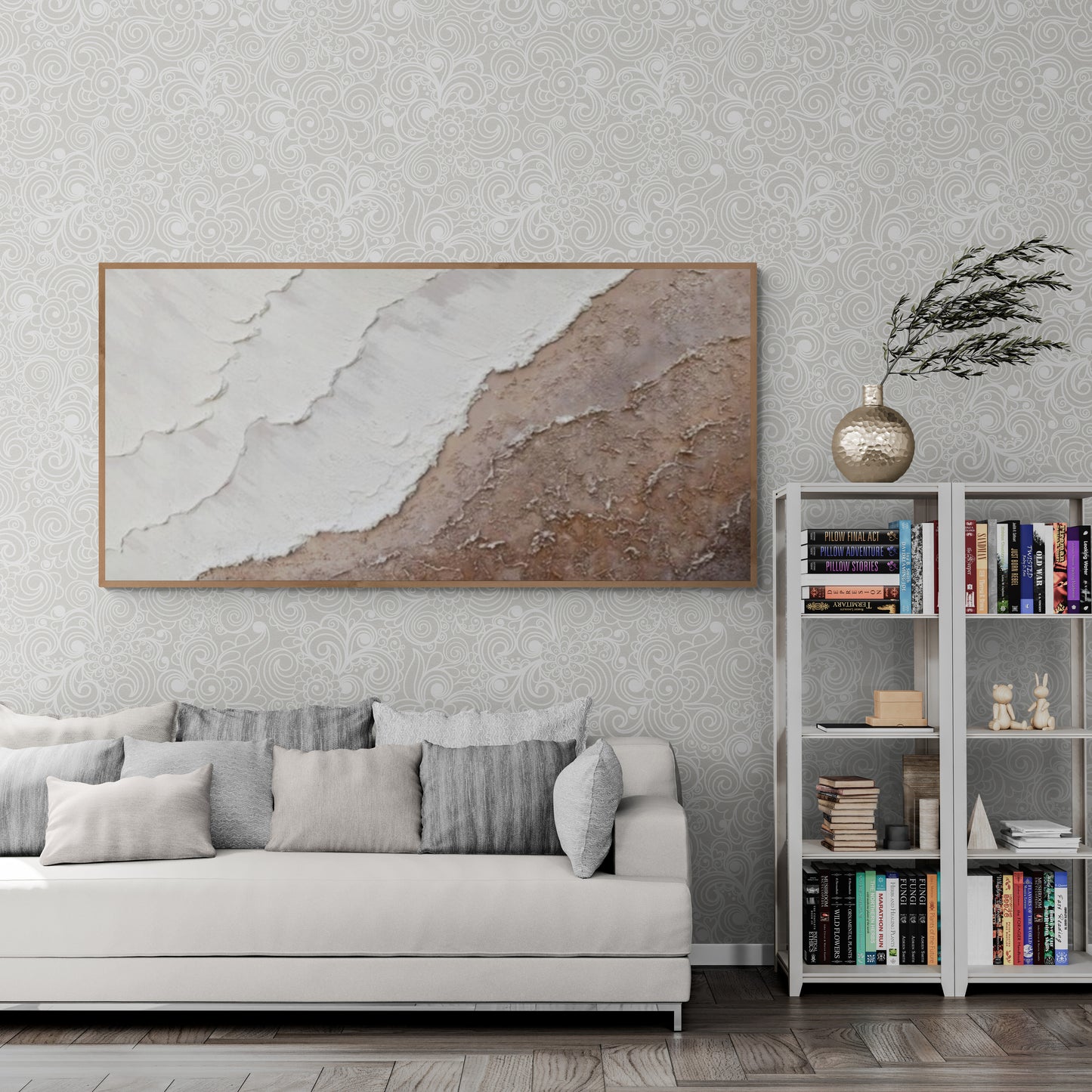 Abstract  Handmade wall art, Bohem Textured Wall Art,  Bohem Home Decor, Bohem Wall Decor, Plaster Art Texture Painting, Minimal Art texture