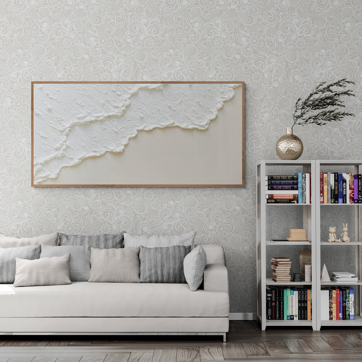 Abstract  Handmade wall art, Bohem Textured Wall Art,  Bohem Home Decor, Bohem Wall Decor, Plaster Art Texture Painting, Minimal Art texture