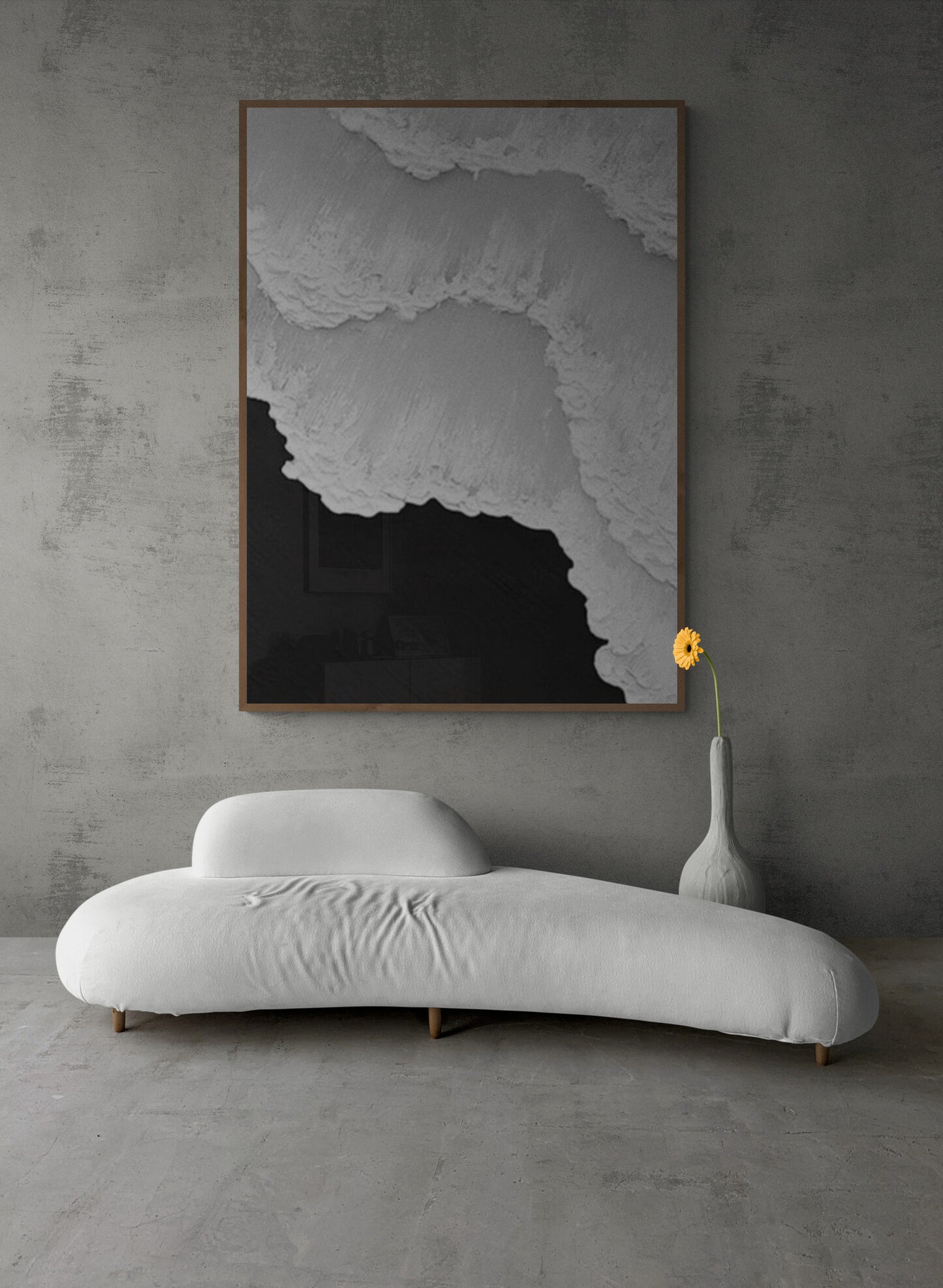 Abstract  Handmade wall art, Bohem Textured Wall Art,  Bohem Home Decor, Bohem Wall Decor, Plaster Art Texture Painting, Minimal Art texture