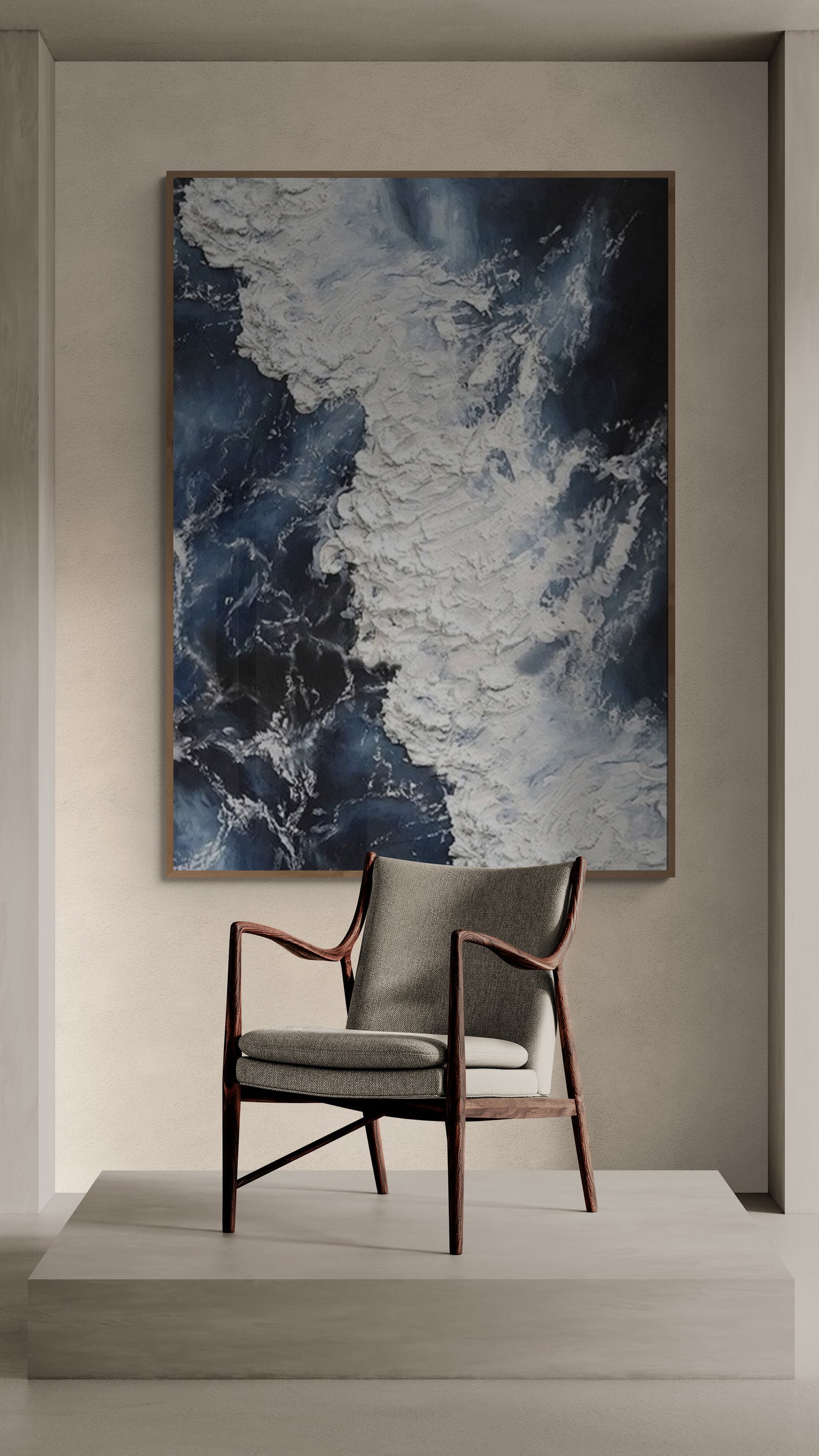 Abstract  Handmade wall art, Bohem Textured Wall Art,  Bohem Home Decor, Bohem Wall Decor, Plaster Art Texture Painting, Minimal Art texture