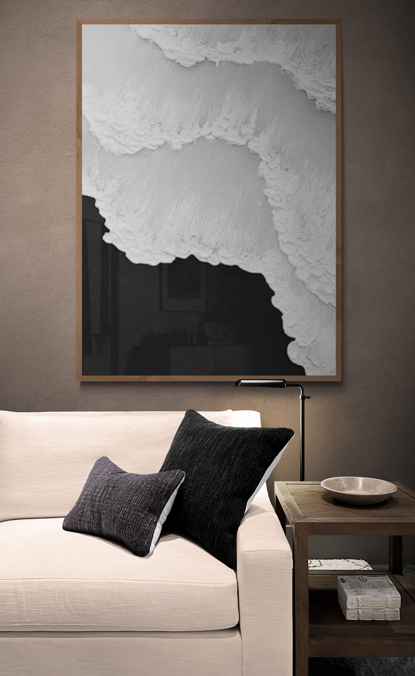 Abstract  Handmade wall art, Bohem Textured Wall Art,  Bohem Home Decor, Bohem Wall Decor, Plaster Art Texture Painting, Minimal Art texture